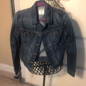Women’s old navy jean jacket size medium